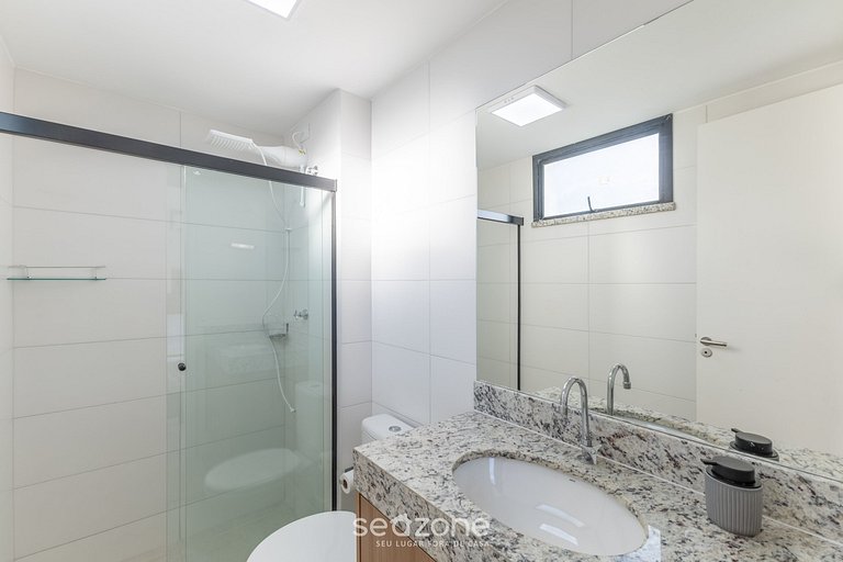 Apto Vista Mar Parcial 80m da Praia CPK0406