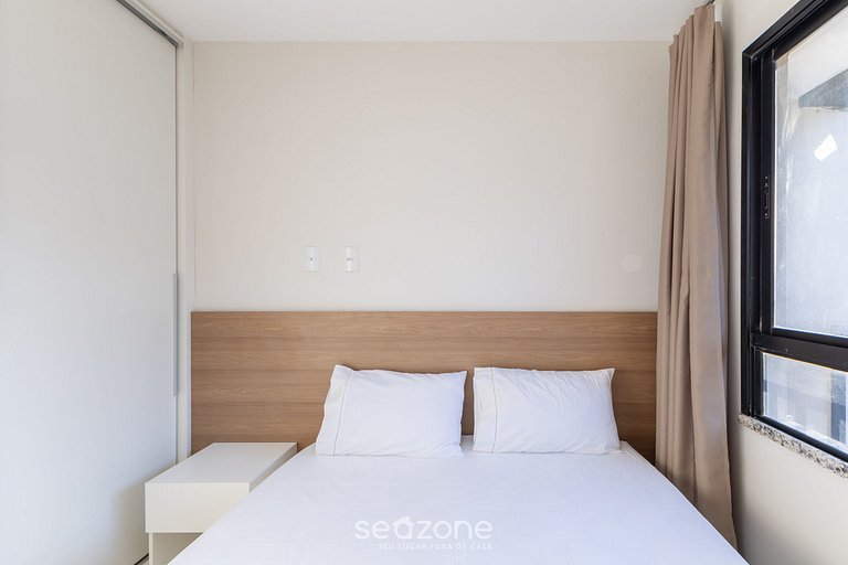 Apto Vista Mar Parcial 80m da Praia CPK0406