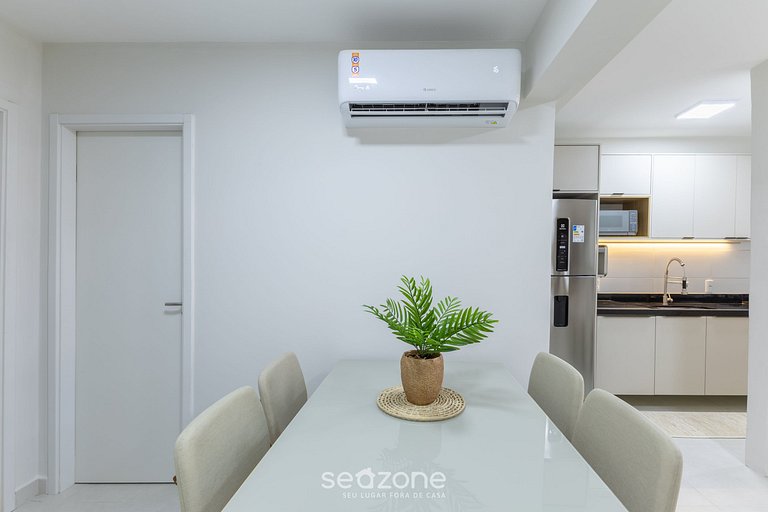 Apto Vista Mar Parcial 80m da Praia CPK0406