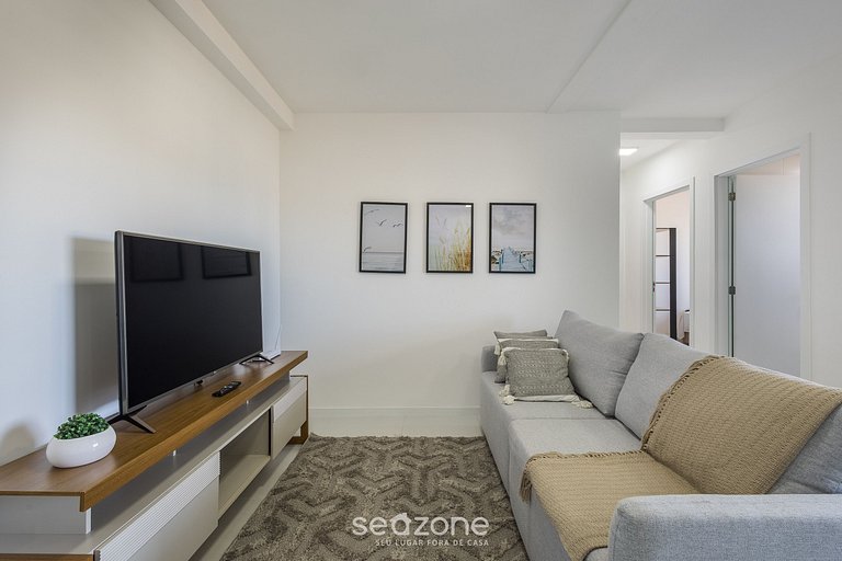 Apto con barbacoa y vista parcial al mar SKL01206