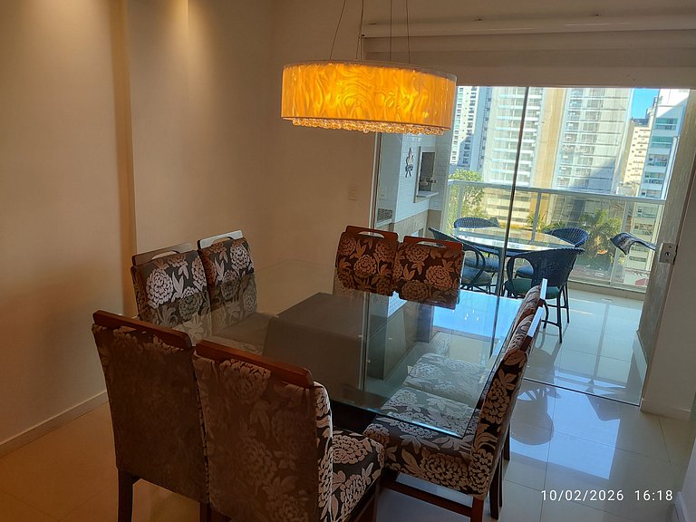 Apto 2 suites y Parrilla 550 m de la Playa EBF0702