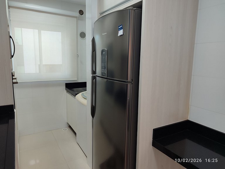 Apto 2 suites y Parrilla 550 m de la Playa EBF0702