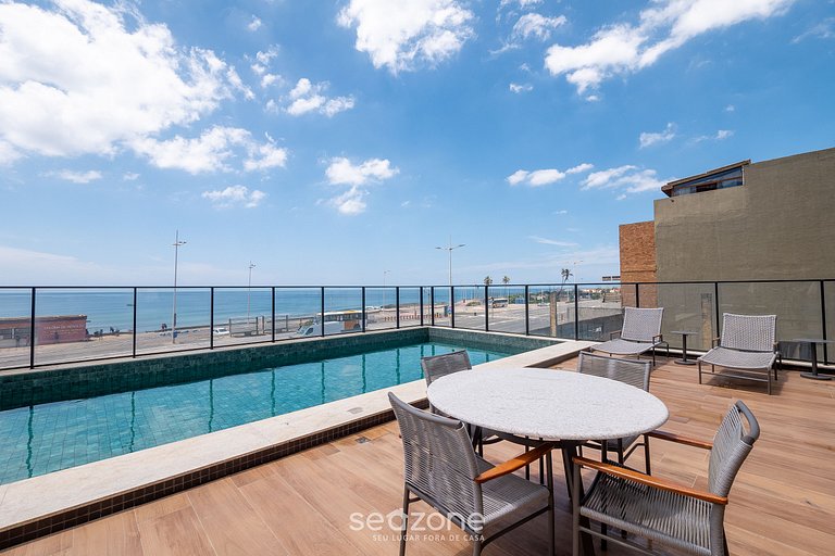 Studio Vista al Mar en Condo. c/ Piscina JDN0911