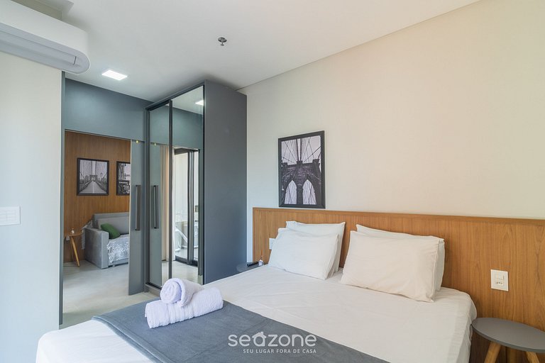 Apto em Cond. c/ Piscina a 220m da Praia FFS1208