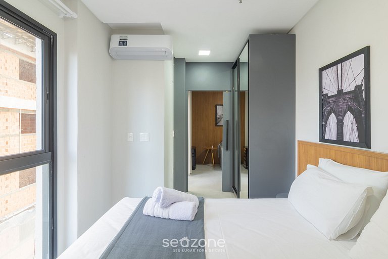 Apto em Cond. c/ Piscina a 220m da Praia FFS1208