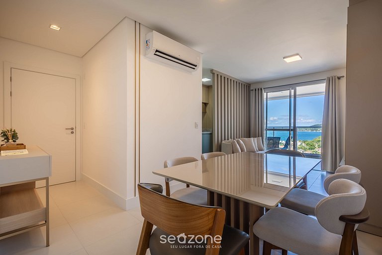 Apto em Cond. c/ Piscina e Vista Mar - BHC1206