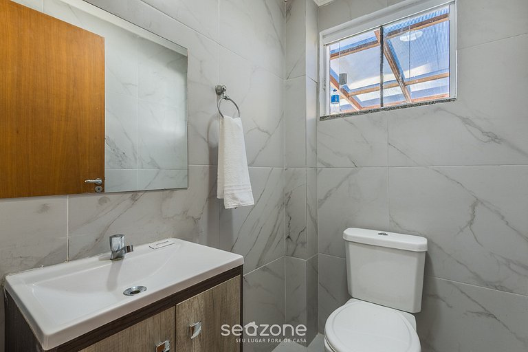 Casa c/ Churrasq. a 300m da Praia FJZ0003