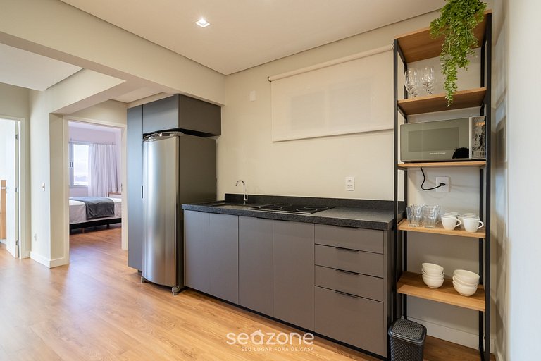 Apto completo en el Centro de Floripa - EJO0306