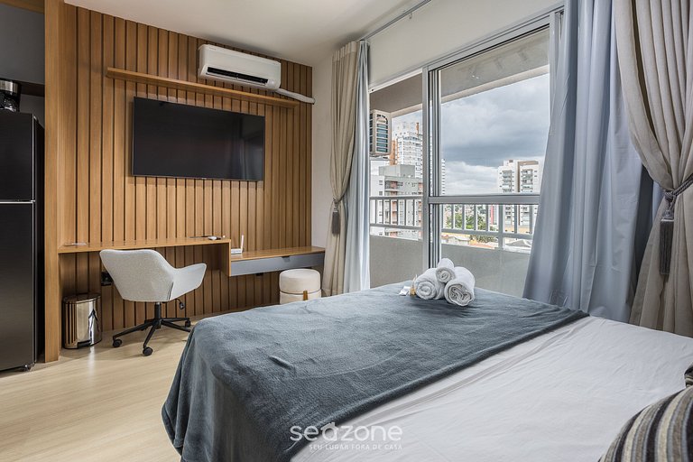 Studio moderno c/ balcón a 850 m del Metro MSZ0504