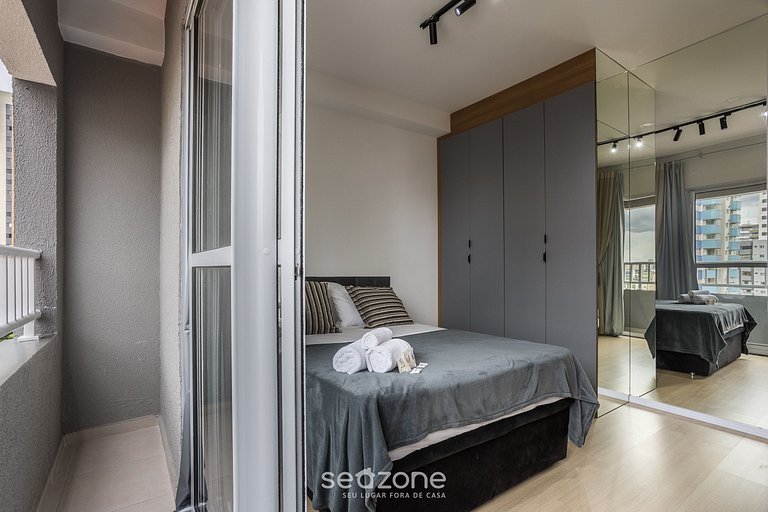 Studio moderno c/ balcón a 850 m del Metro MSZ0504