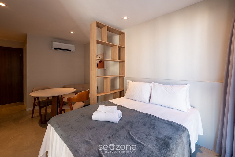 Studio a 170m do Mar em cond. c/ piscina LIV0507