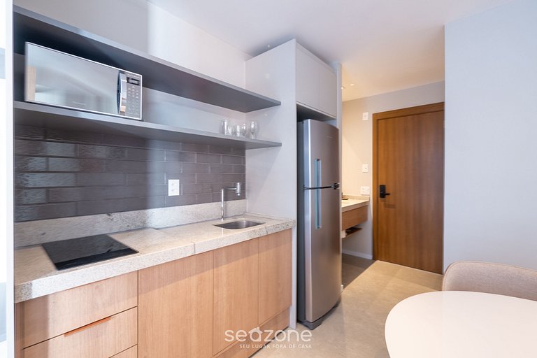 Studio a 170 m del mar en condo c/ piscina LIV0507