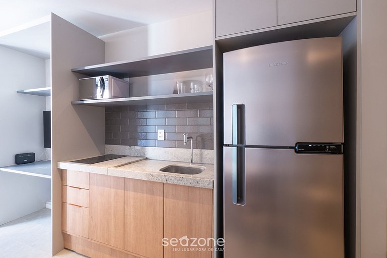 Studio a 170 m del mar en condo c/ piscina LIV0507