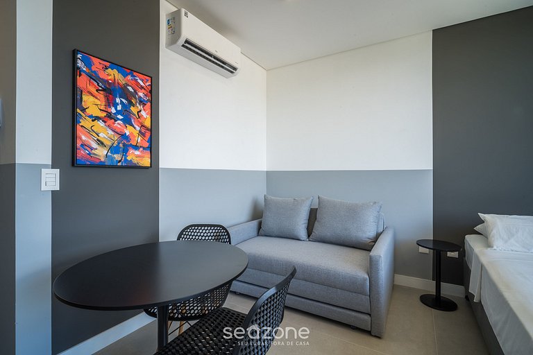 Estudio a 150 m de la Playa de Jurerê PTE0508