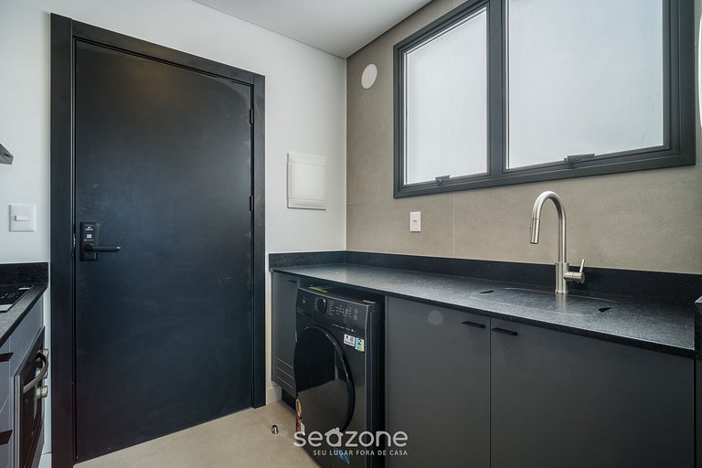 Estudio a 150 m de la Playa de Jurerê PTE0508