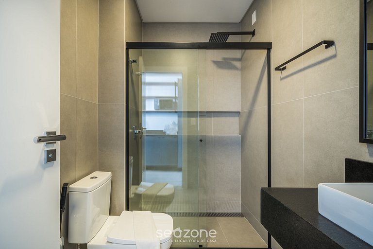 Estudio a 150 m de la Playa de Jurerê PTE0508