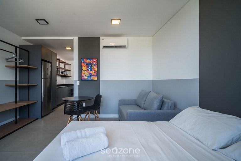 Estudio a 150 m de la Playa de Jurerê PTE0508