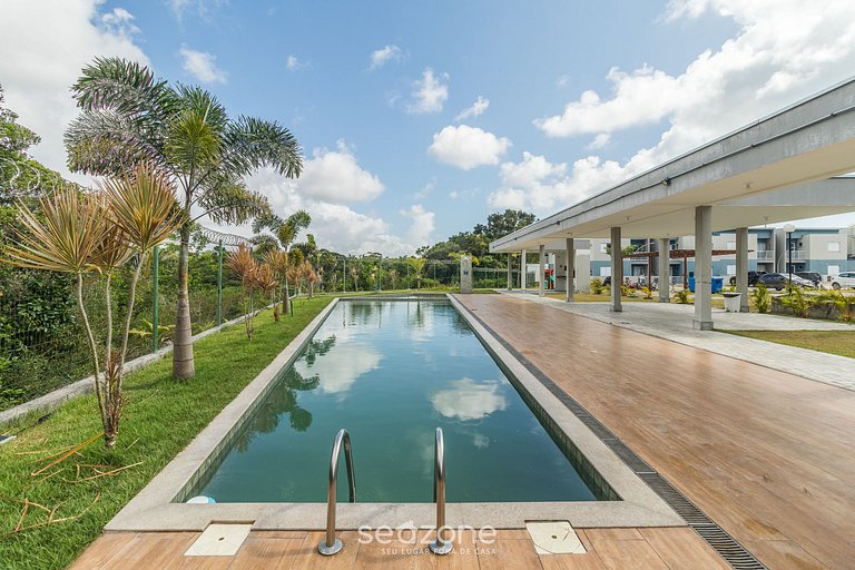 Apto en cond. c/ piscina y barbacoa TMR0104