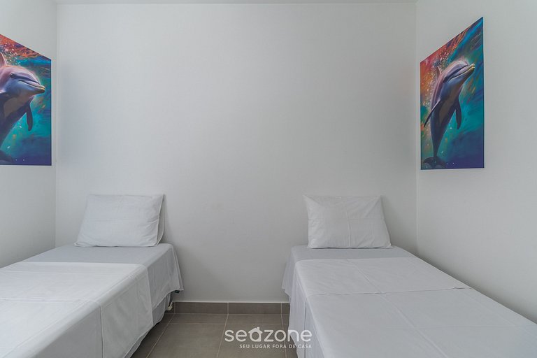 Apart en cond. con piscina en Porto Seguro TMR0104