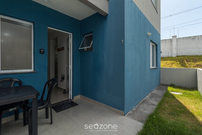 Apto en cond. c/ piscina y barbacoa TMR0104