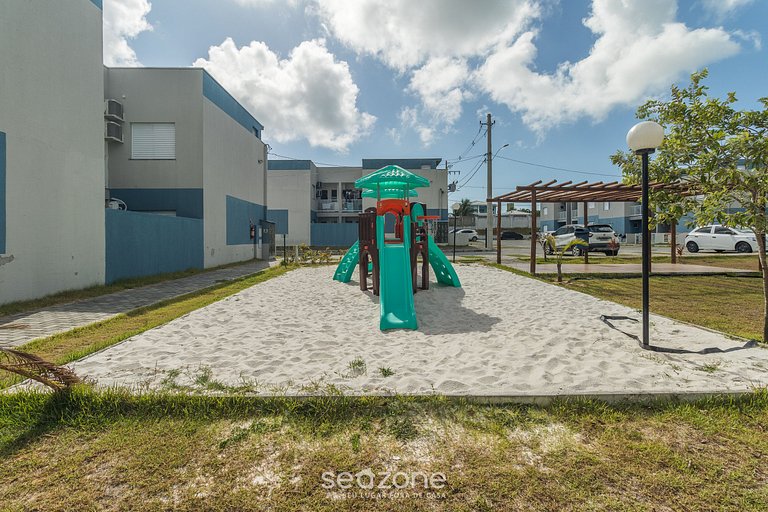 Apto em Cond. c/ Piscina e Churrasq. TMR0104