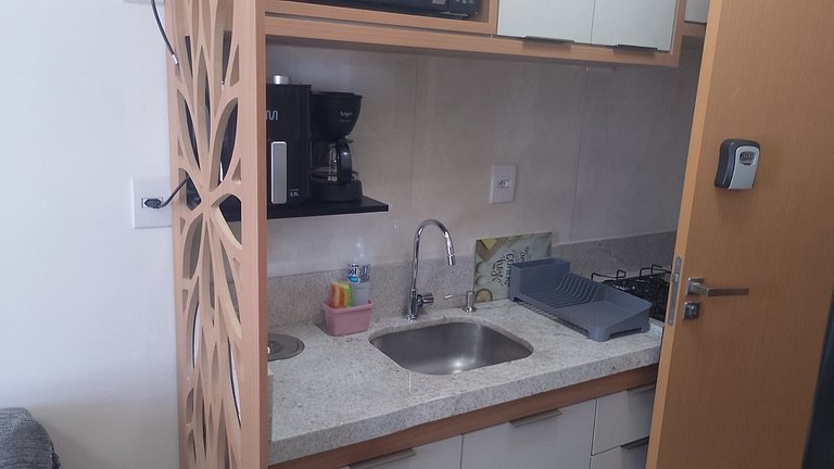 Apt a 160 m del mar y cond. c/ piscina SAA0906