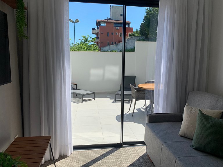 Apt en Cond. con Piscina 230 m de la Playa RTY0107