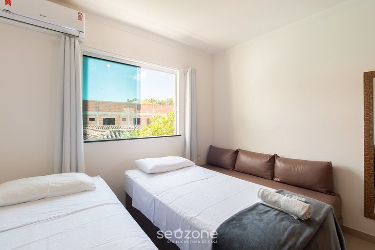 Apto en Cond. con Piscina y Parrilla CTY0010