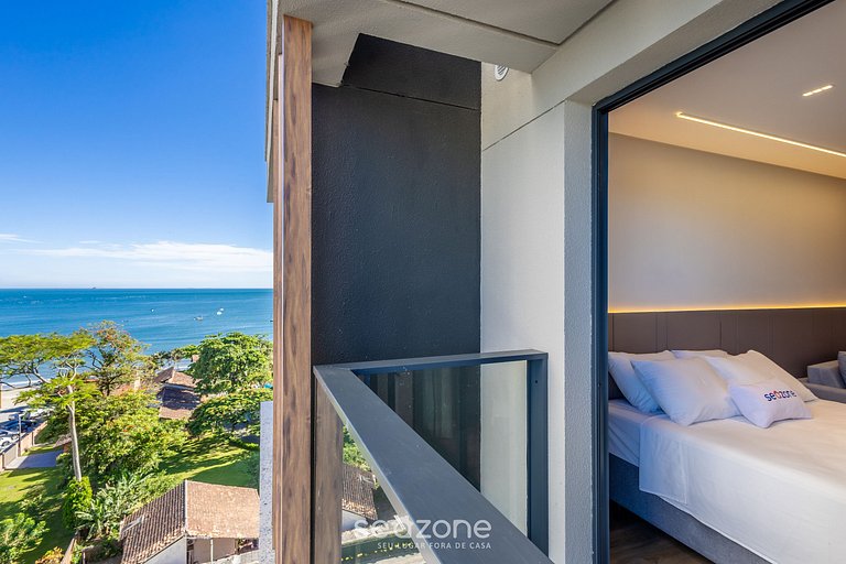 Studio con Balcón y Piscina en Cond. - PSO0806