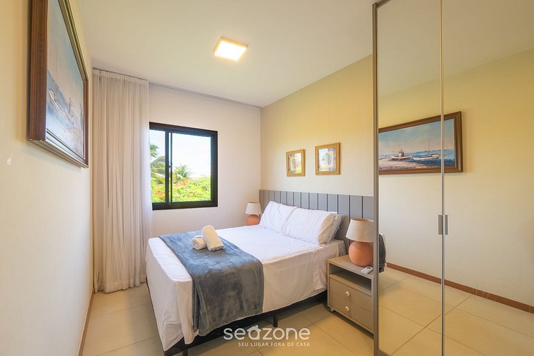 Apto em cond. c/ piscina a 750m da Praia RDW0103