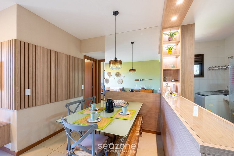 Apto en cond. c/ piscina a 750 m playa RDW0103