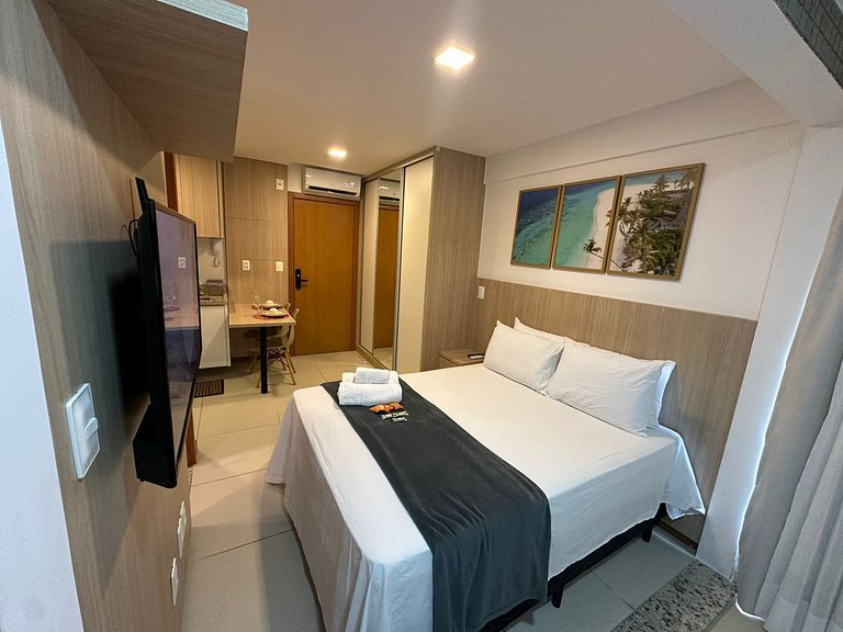 Estudio en Cond. con Piscina y Gimnasio FTW1106