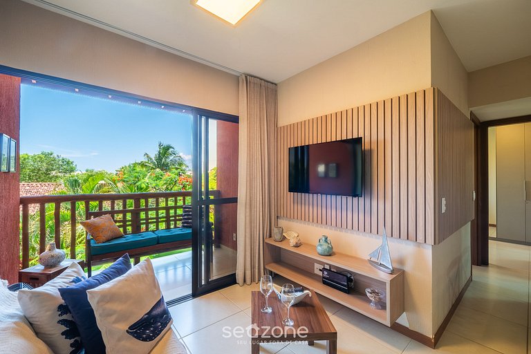 Apto en cond. c/ piscina a 750 m playa RDW0103