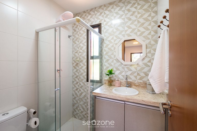 Apto en cond. c/ piscina a 750 m playa RDW0103