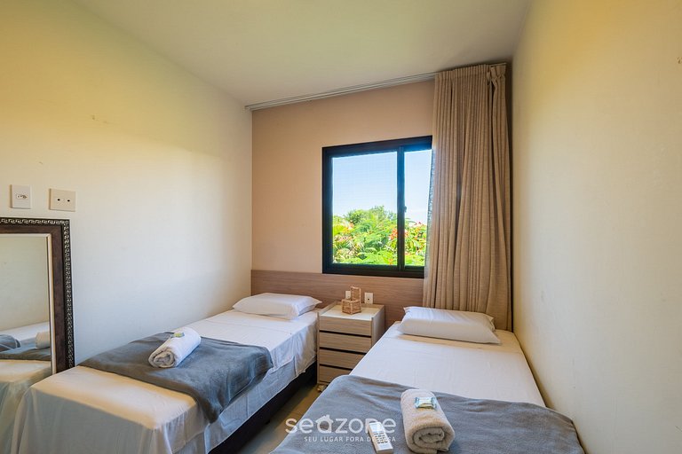 Apto en cond. c/ piscina a 750 m playa RDW0103