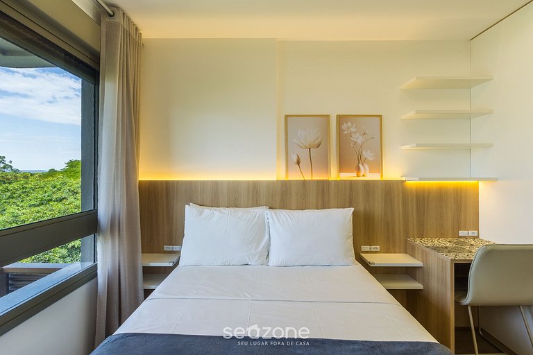 Apto c/ churrasqueira e garagem em POA AIR0605