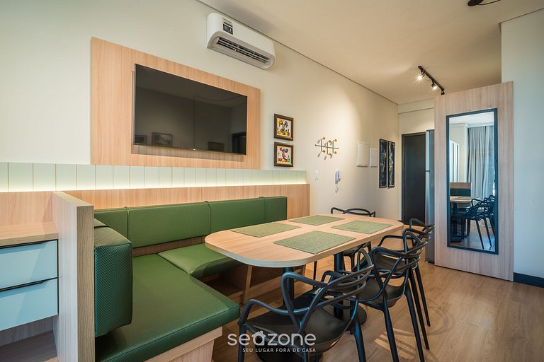 Estudio a 550m del mar en edif. c piscina LDU0206