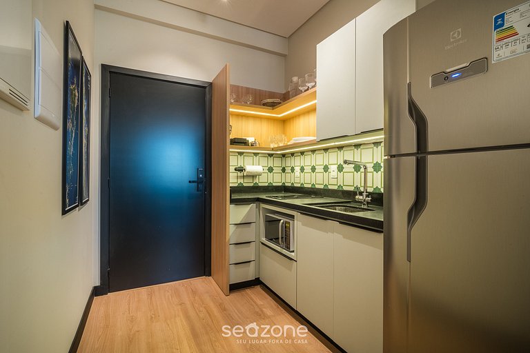 Estudio a 550m del mar en edif. c piscina LDU0206