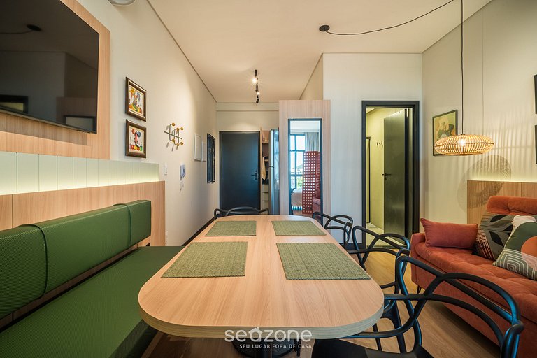 Estudio a 550m del mar en edif. c piscina LDU0206