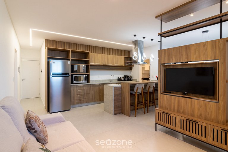 Apto c/ 3 suites, parrilla y vista al mar RIH0203