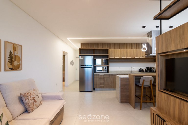 Apto c/ 3 suítes, churrasq. e vista mar RIH0203