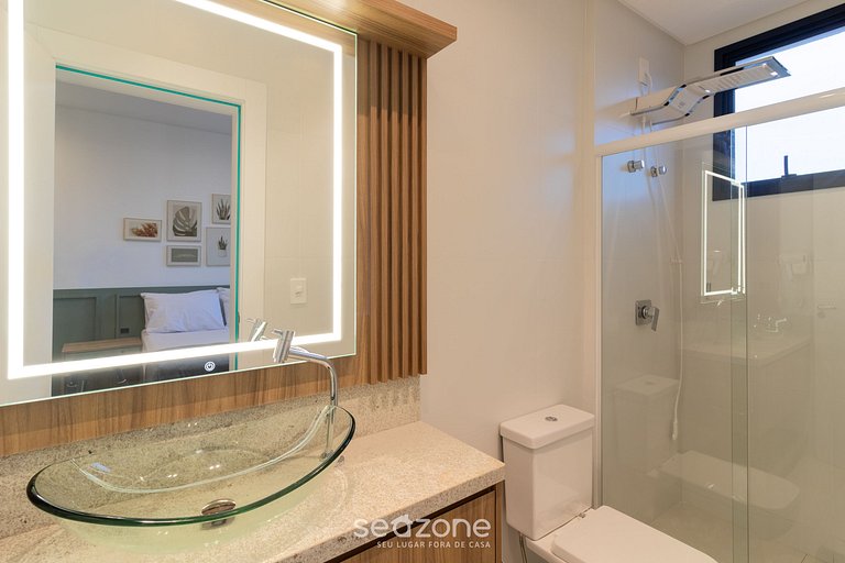 Apto c/ 3 suites, parrilla y vista al mar RIH0203