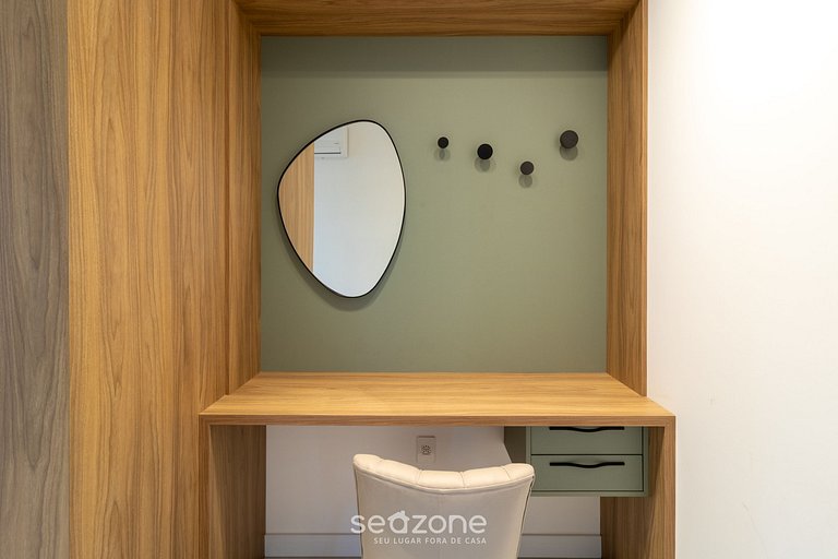 Apto c/ 3 suites, parrilla y vista al mar RIH0203