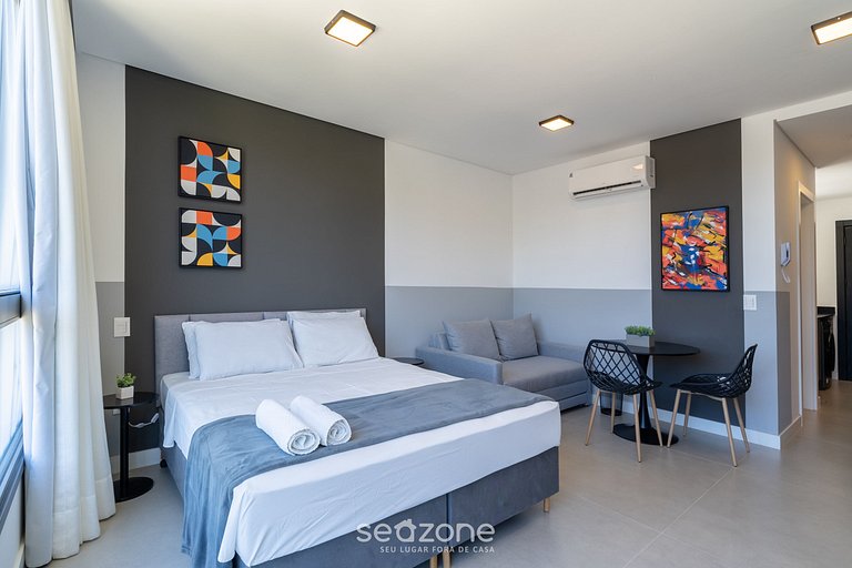 Apto en cond. con gimnasio en Jurerê VOX0210