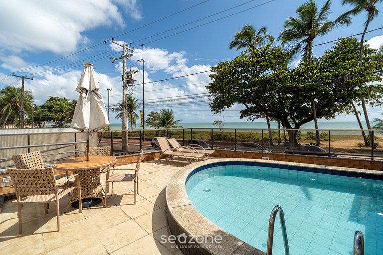 Apto em cond quadra mar e c/ piscina HSS0007