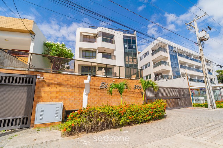 Aptos em condomínio de frente para a Praia de Cabo Branco em