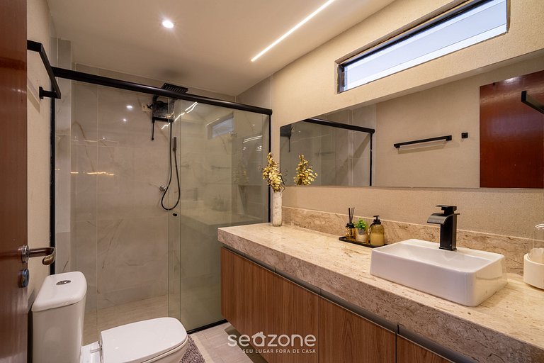 Apto en edificio frente al mar con piscina HSS0008