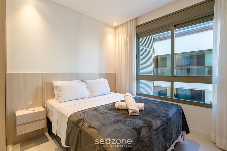 Apto en cond. con gimnasio en Jurerê VOX0210