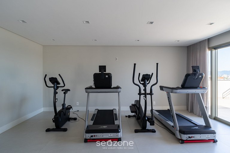 Apto en cond. con gimnasio en Jurerê VOX0210