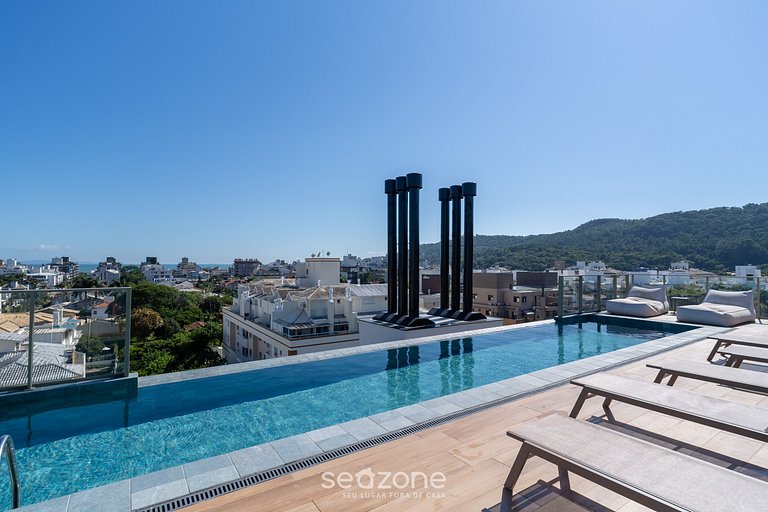 Apto en cond. con gimnasio en Jurerê VOX0210